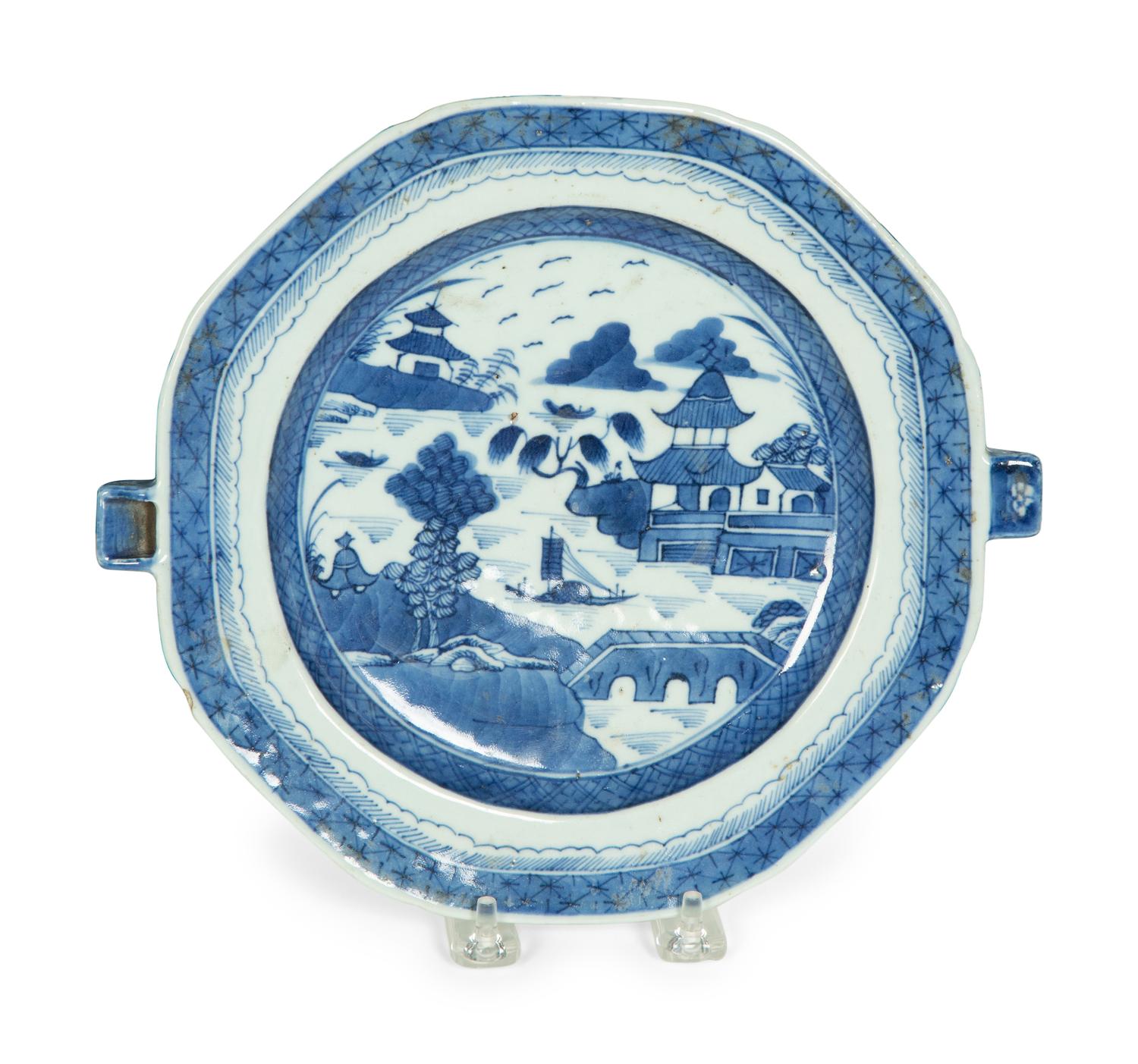 Five Canton Export Porcelain Articles