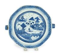 Five Canton Export Porcelain Articles