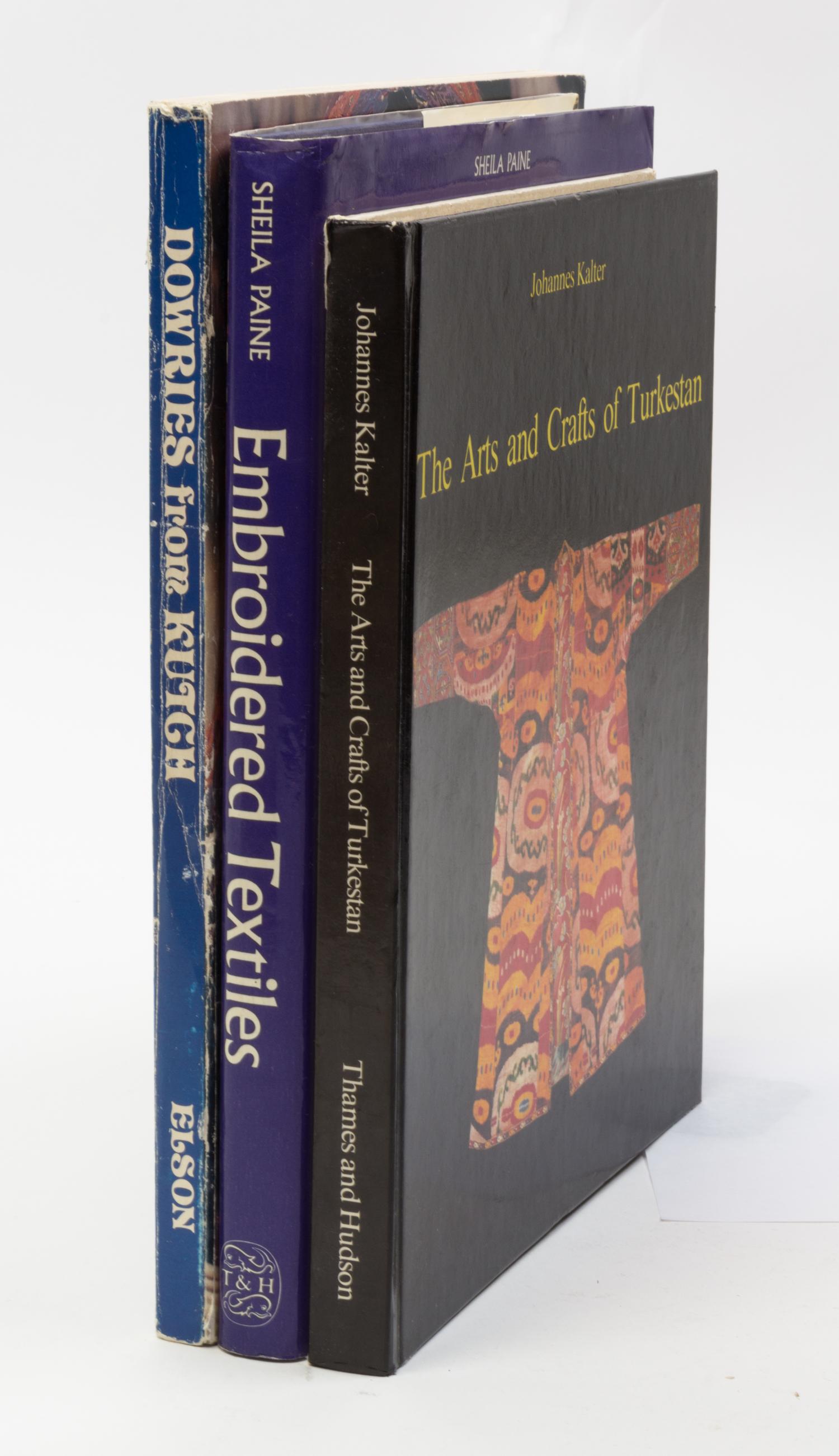 Eight Books Pertaining to Middle Eastern and Indian Textiles