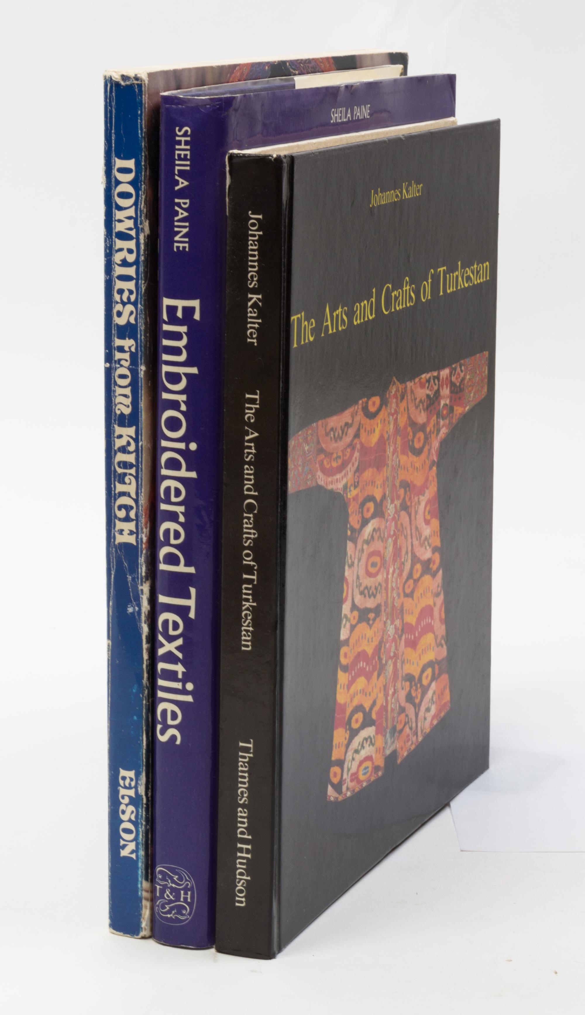 Eight Books Pertaining to Middle Eastern and Indian Textiles
