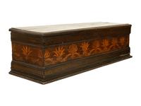 A Continental Marquetry Inlaid Cassone — 16TH CENTURY