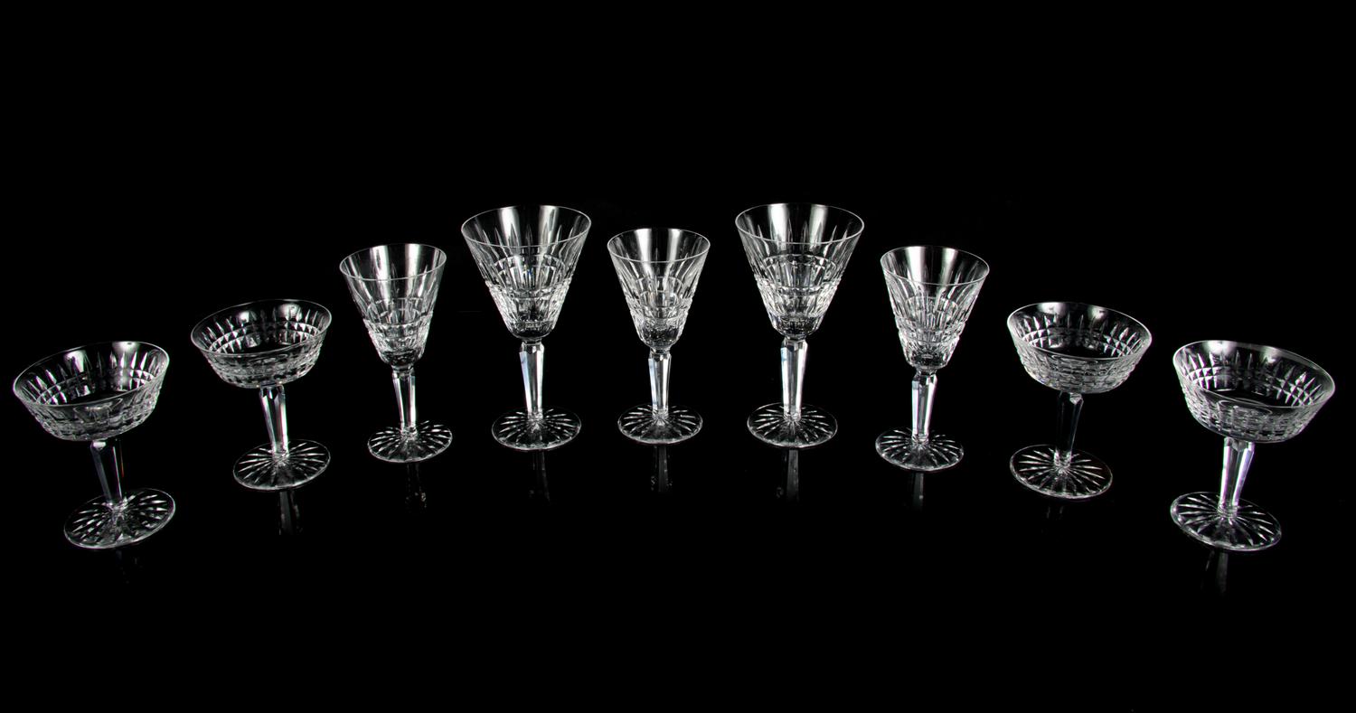 A Set of Waterford Glass Stemware — SECOND HALF 20TH CENTURY