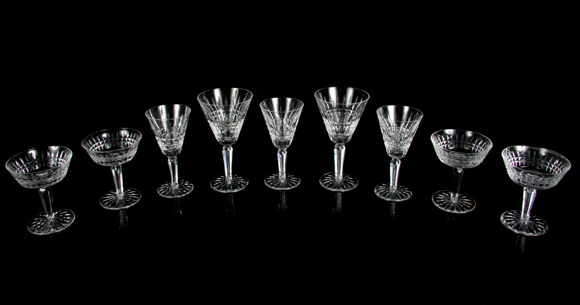 A Set of Waterford Glass Stemware — SECOND HALF 20TH CENTURY