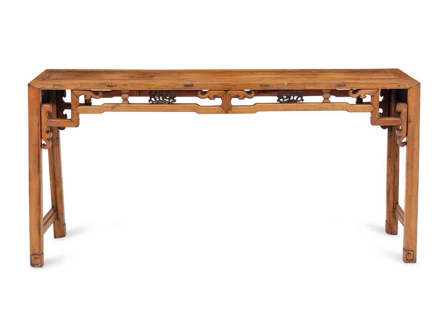 A Chinese Elm Altar Table