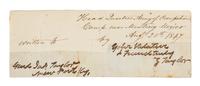 TAYLOR, Zachary (1784-1850). Clipped signature.