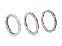 COLLECTION OF ETERNITY BANDS