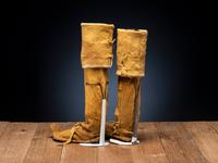 Chiricahua Apache Hide Boots