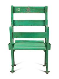 An Original Vintage Old Comiskey Park Seat Chair