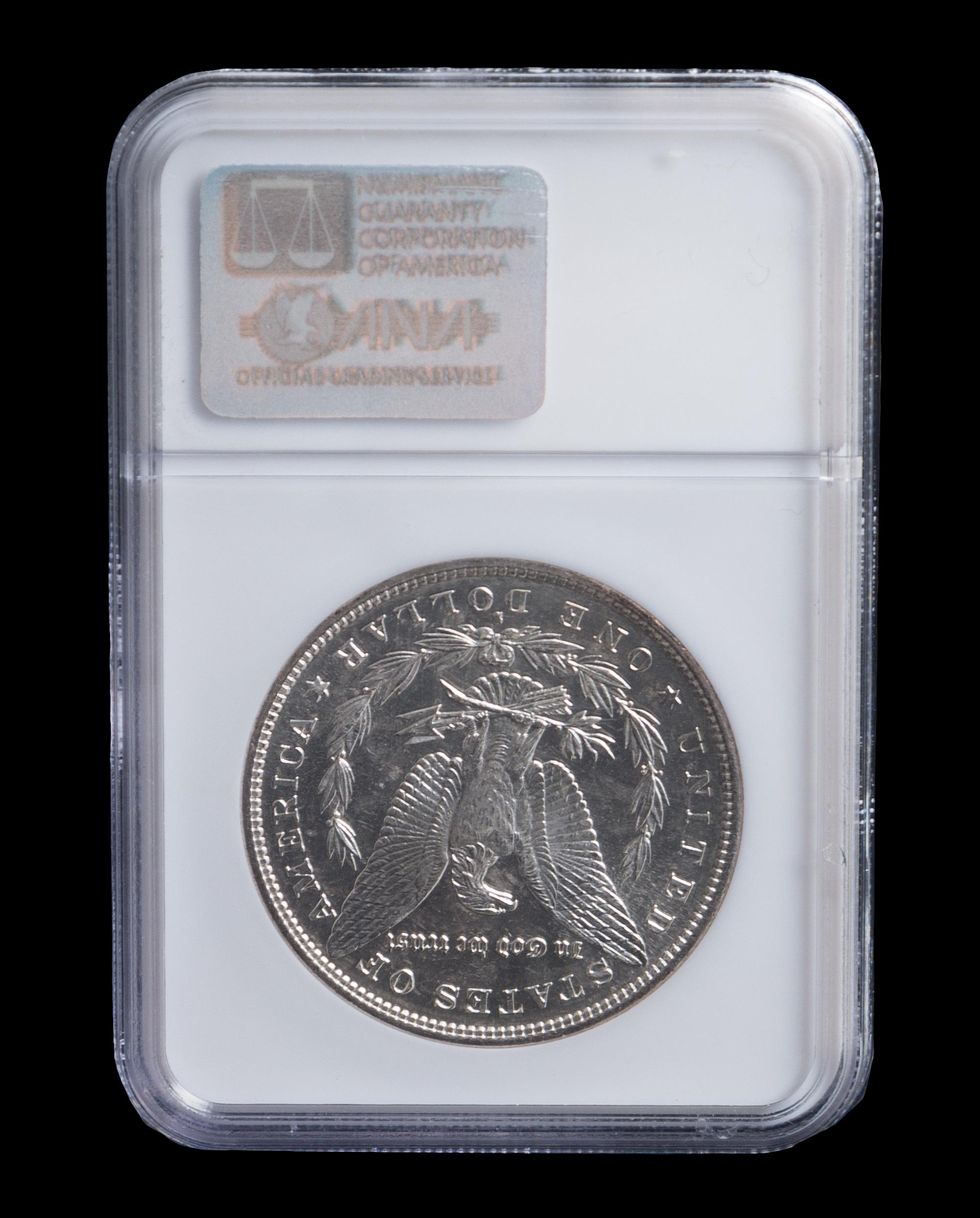 A United States 1882-S Morgan Silver Dollar
