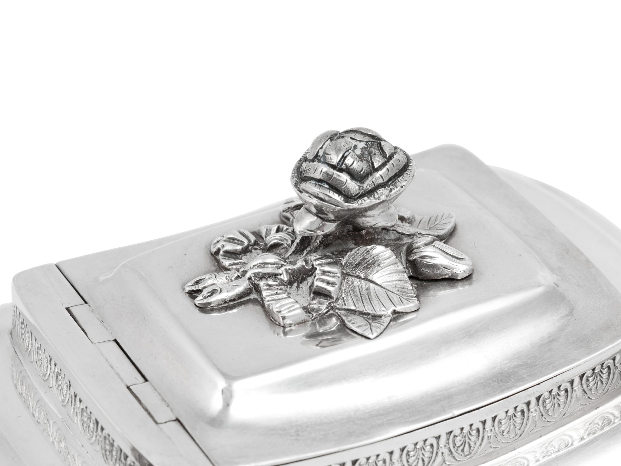 An American Silver Teapot