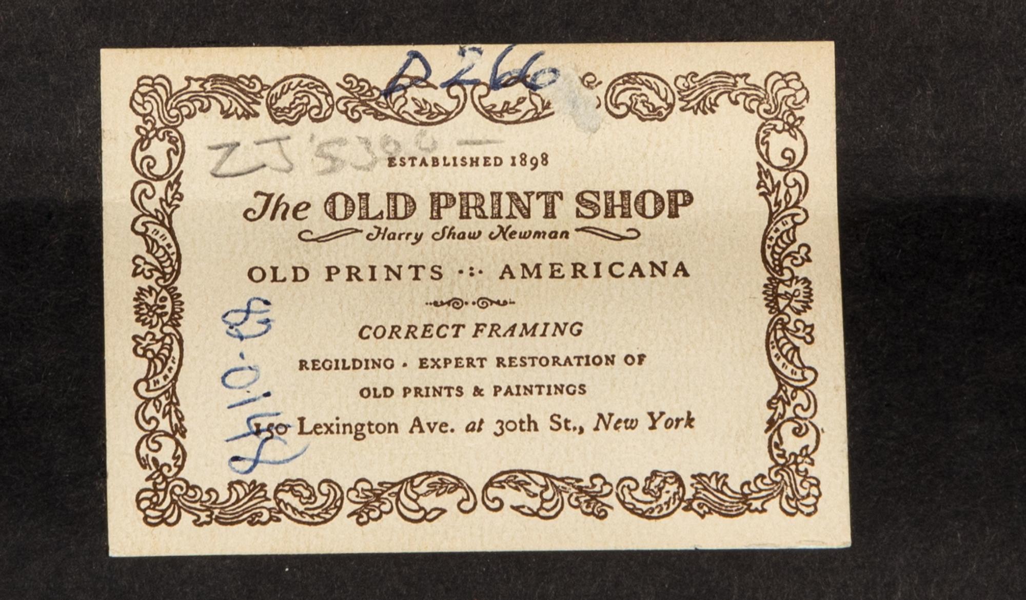 CURRIER and IVES, publishers -- After Parsons & Atwater