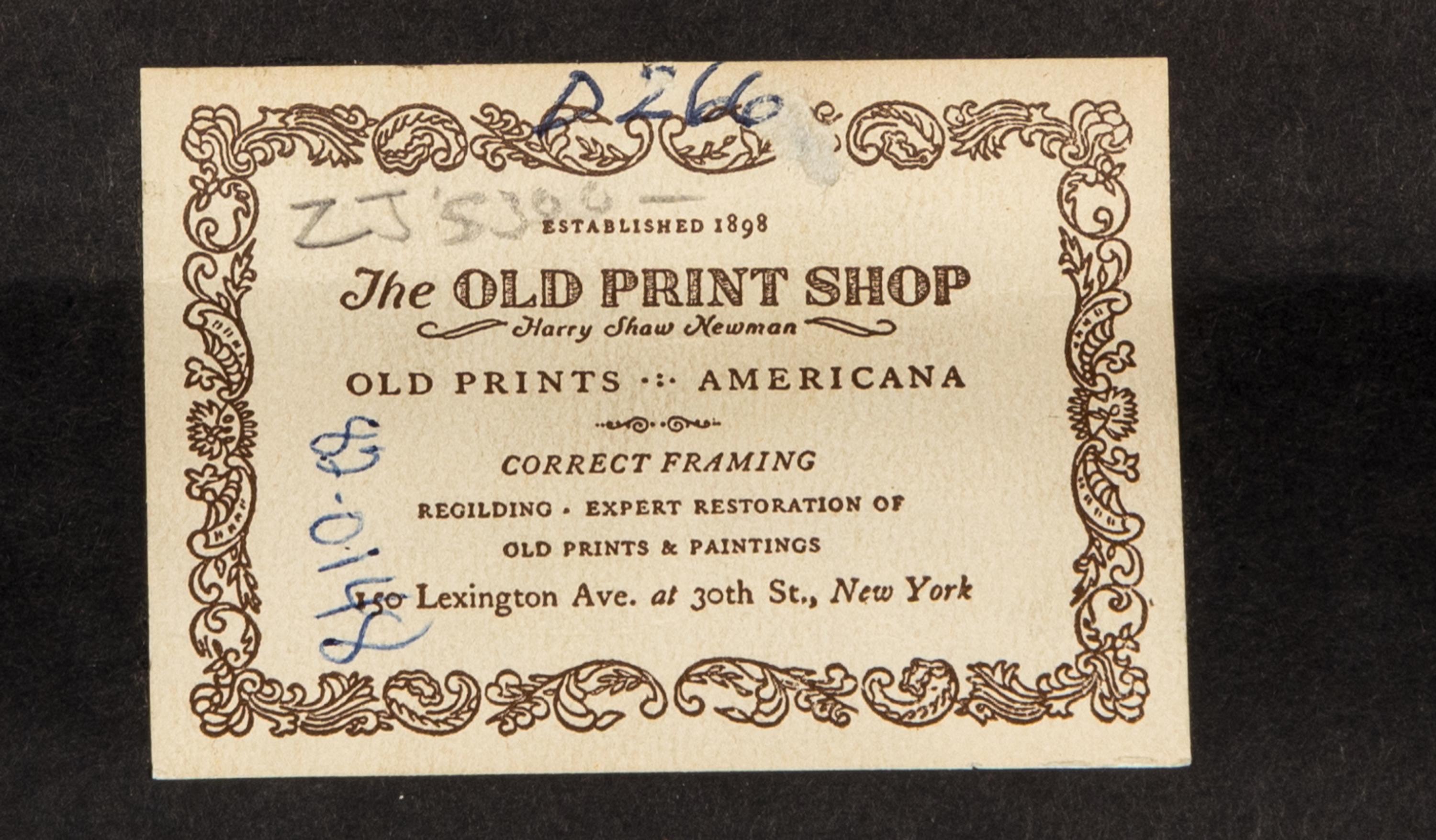 CURRIER and IVES, publishers -- After Parsons & Atwater