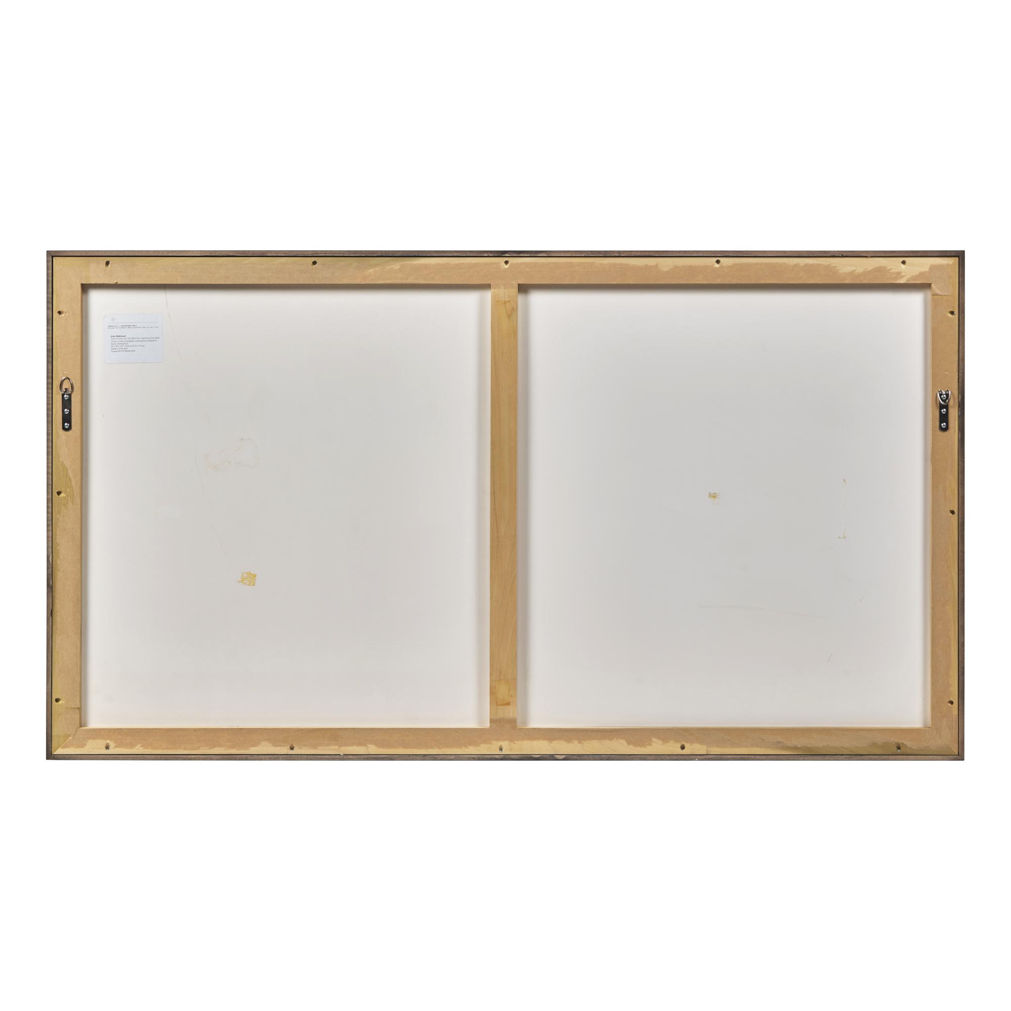 John Baldessari (American, 1931-2020) — Noses & Ears, Etc.: Face with Nose and (Green) Ear , 2006