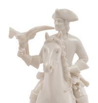 A Group of Twelve Nymphenburg Porcelain Equestrian Groups