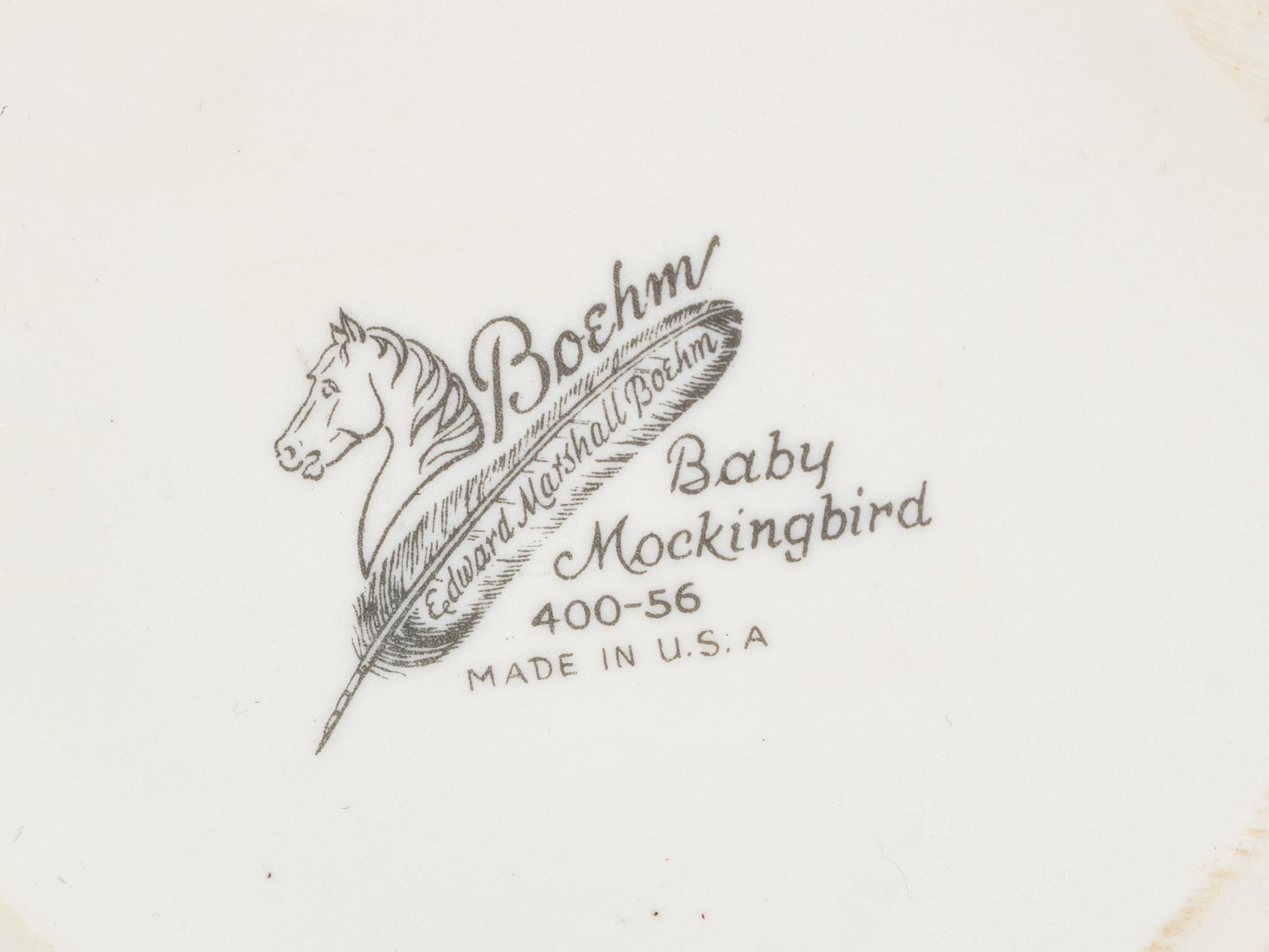 A Group of Five Boehm Birds