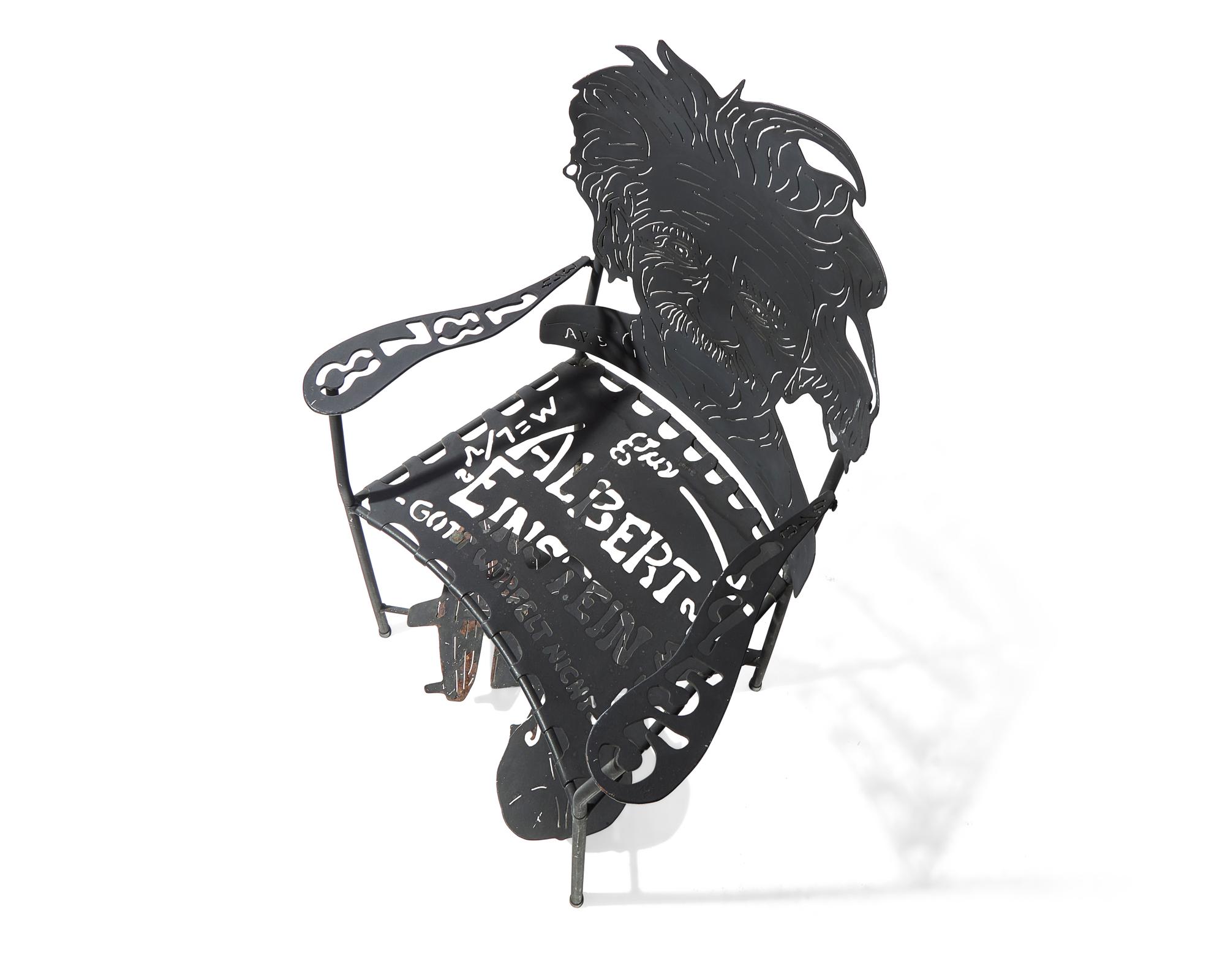 Niemi, Ries. Commemorative Metal Albert Einstein Chair
