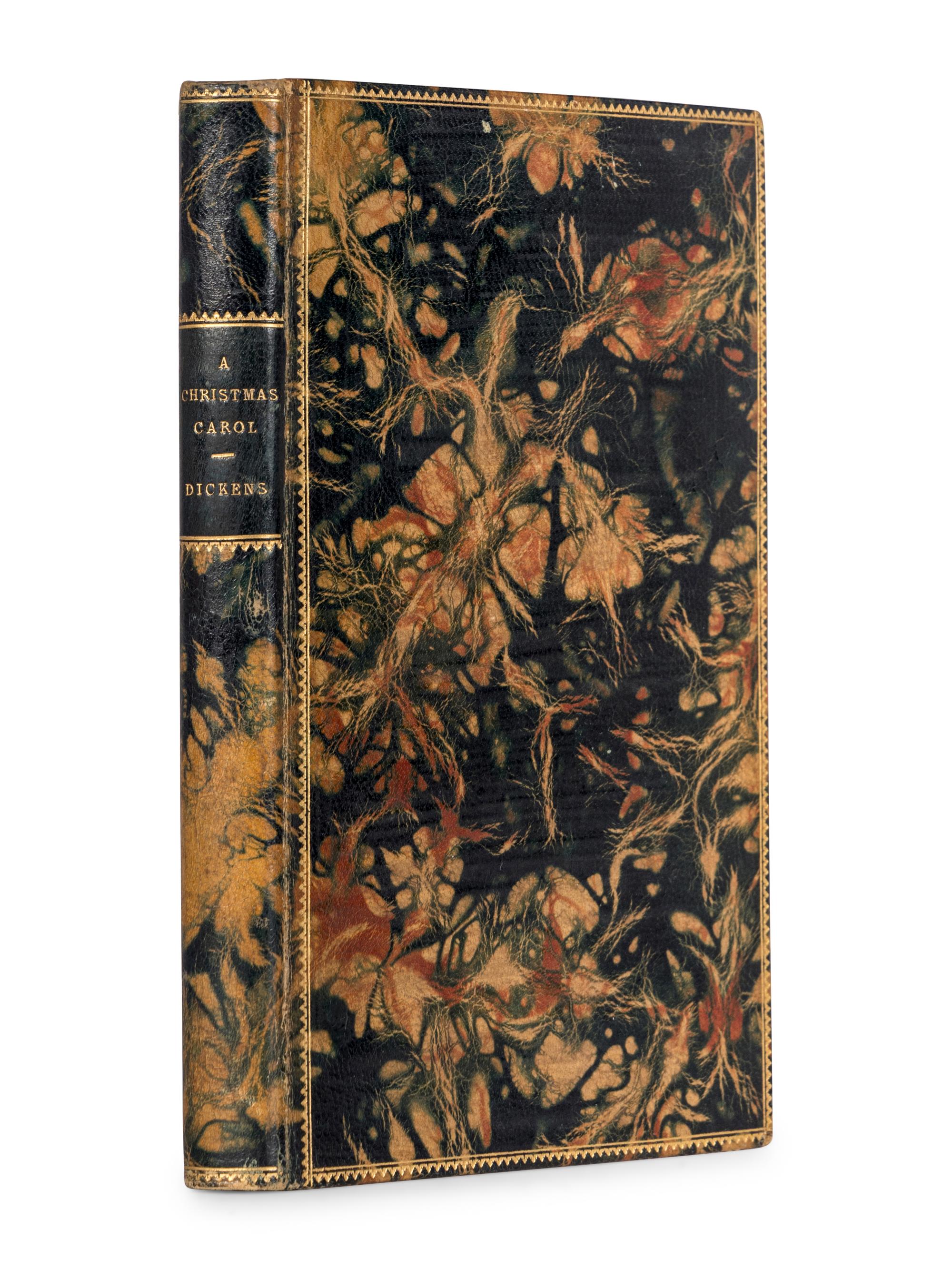DICKENS, Charles (1812-1870). A Christmas Carol. In Prose. Being a Ghost Story of Christmas. London: Chapman & Hall, 1843.