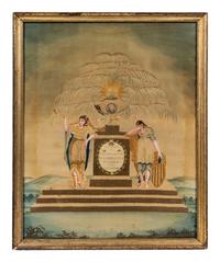An American Embroidered Panel