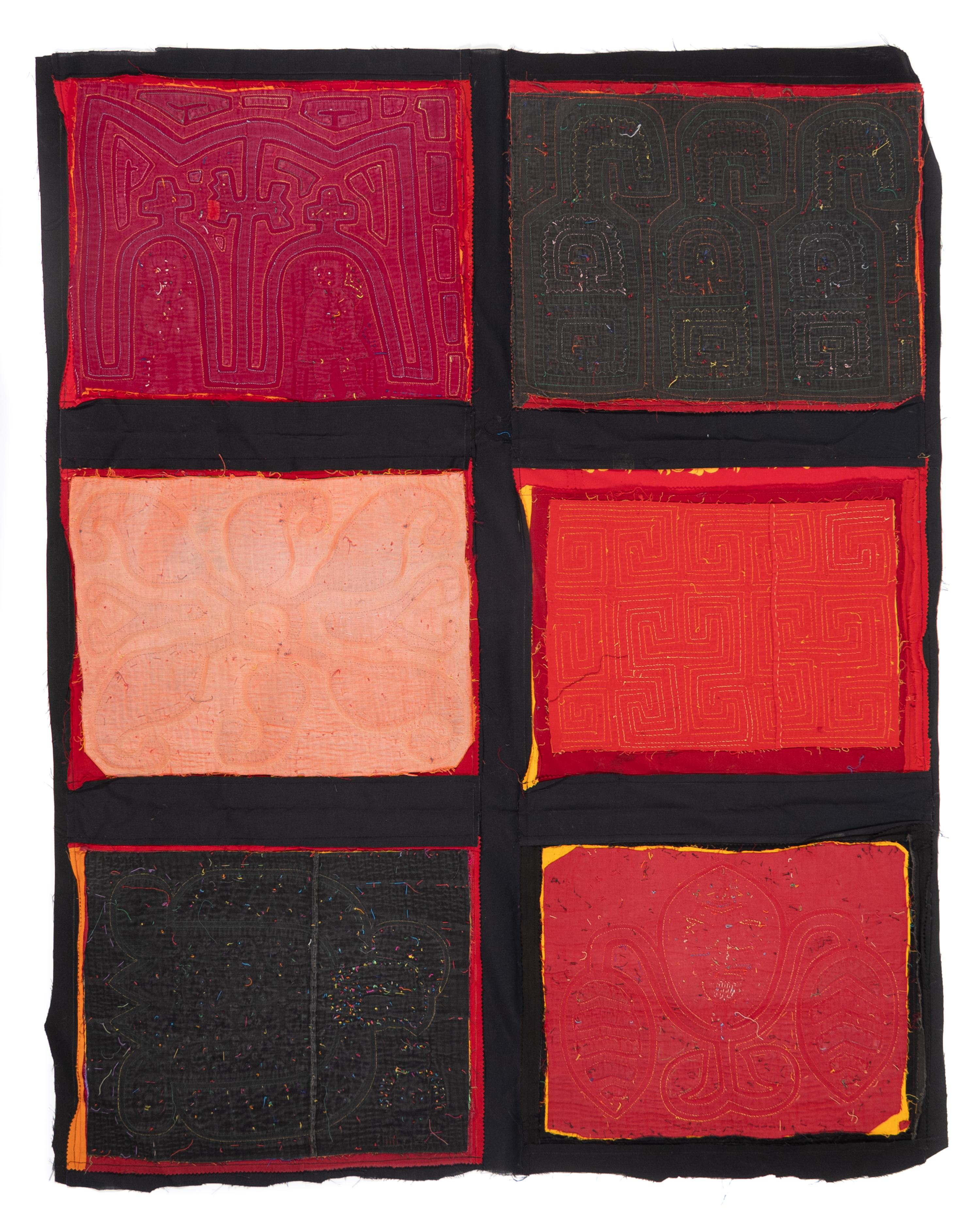 A Collection of Panamanian Molas Panels