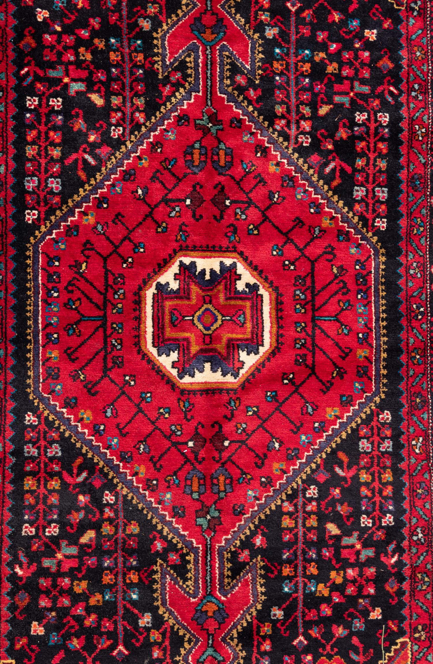 A Persian Malayer Wool Rug