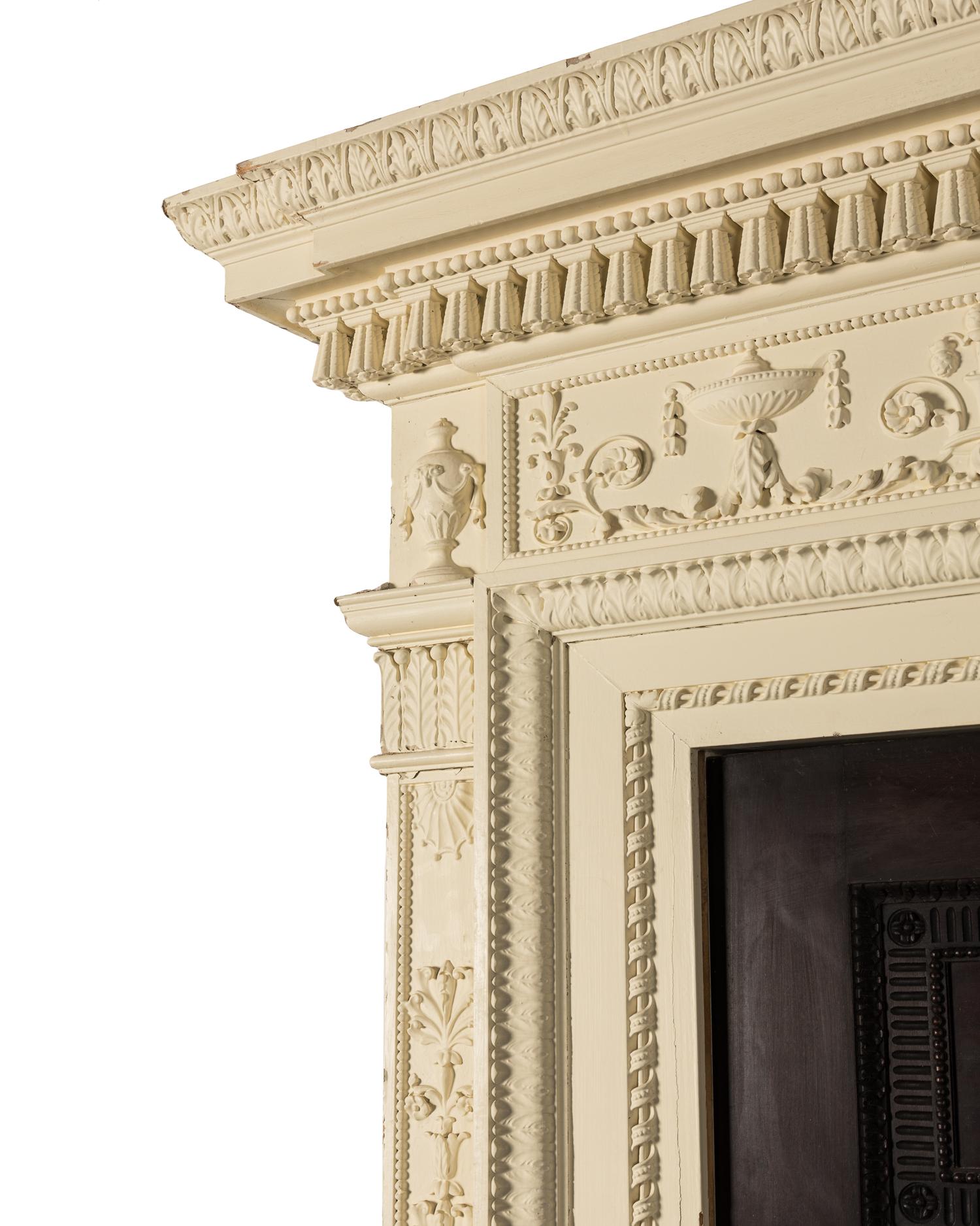 A George III Mahogany Door