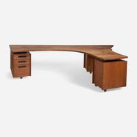 Vladimir Kagan, (American, 1927-2016) Custom Partner's Desk, Kagan-Dreyfuss, Inc., USA, circa 1950