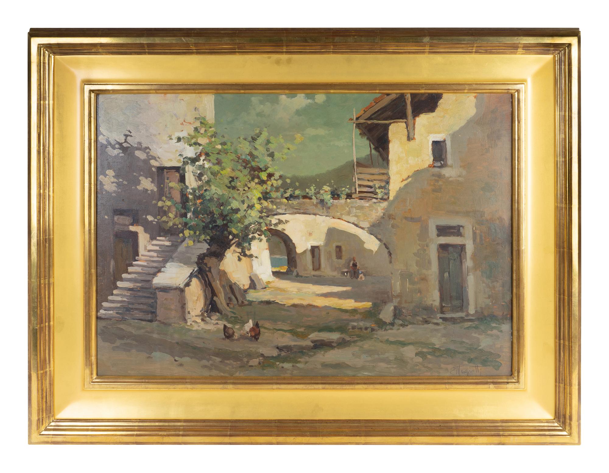 Untitled (Village Scene)