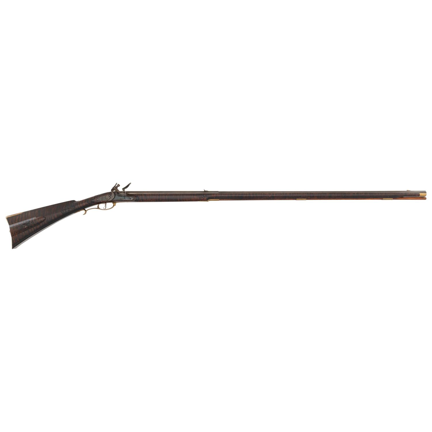 Contemporary Flintlock Flintlock Smooth Rifle by Ron Ehlert