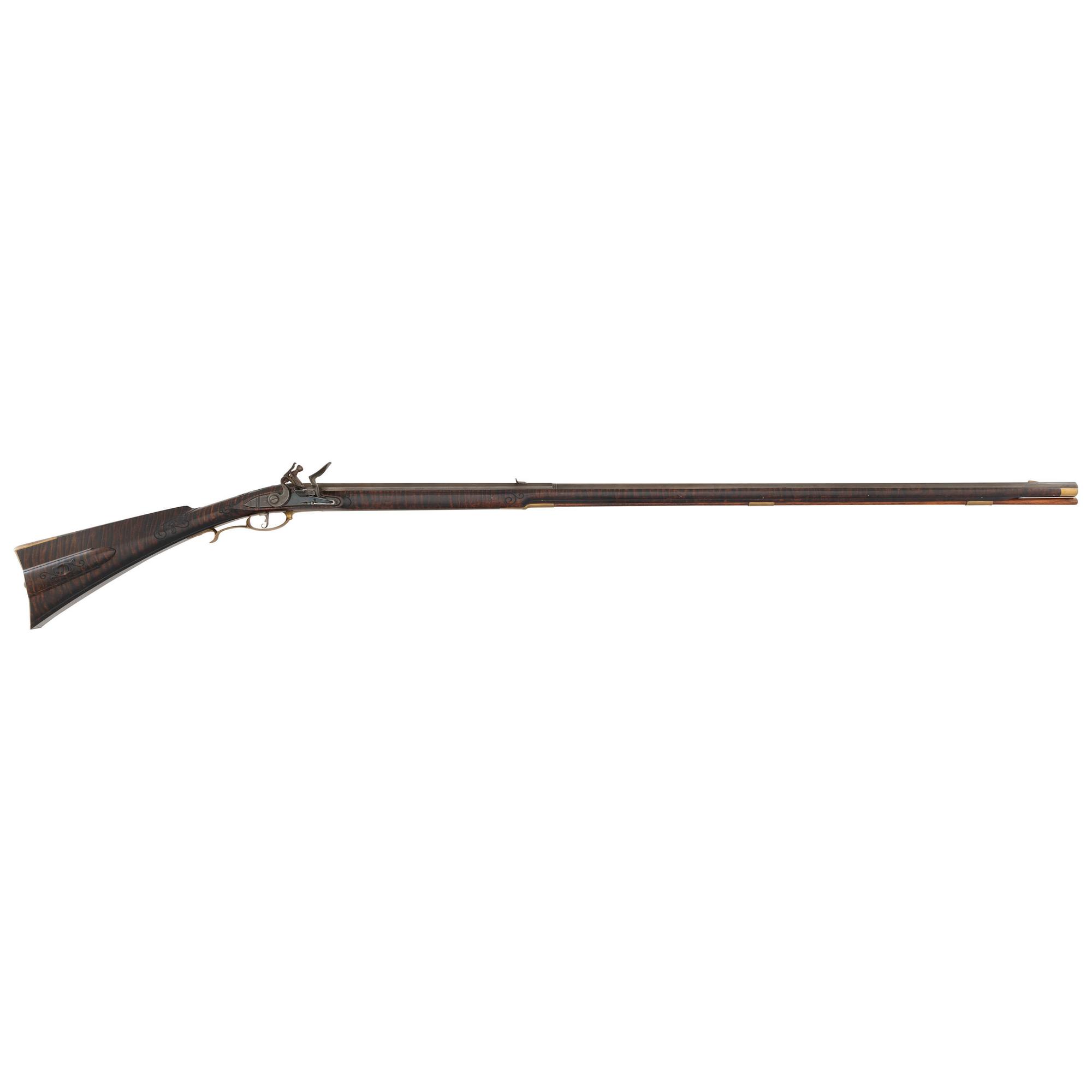 Contemporary Flintlock Flintlock Smooth Rifle by Ron Ehlert