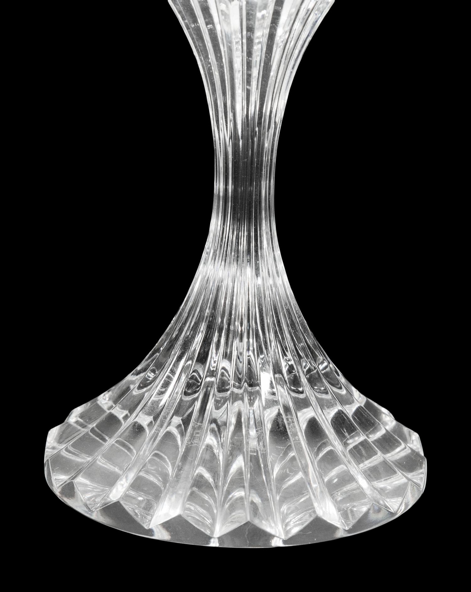 A Set of Twelve Baccarat Massena Wine Glasses