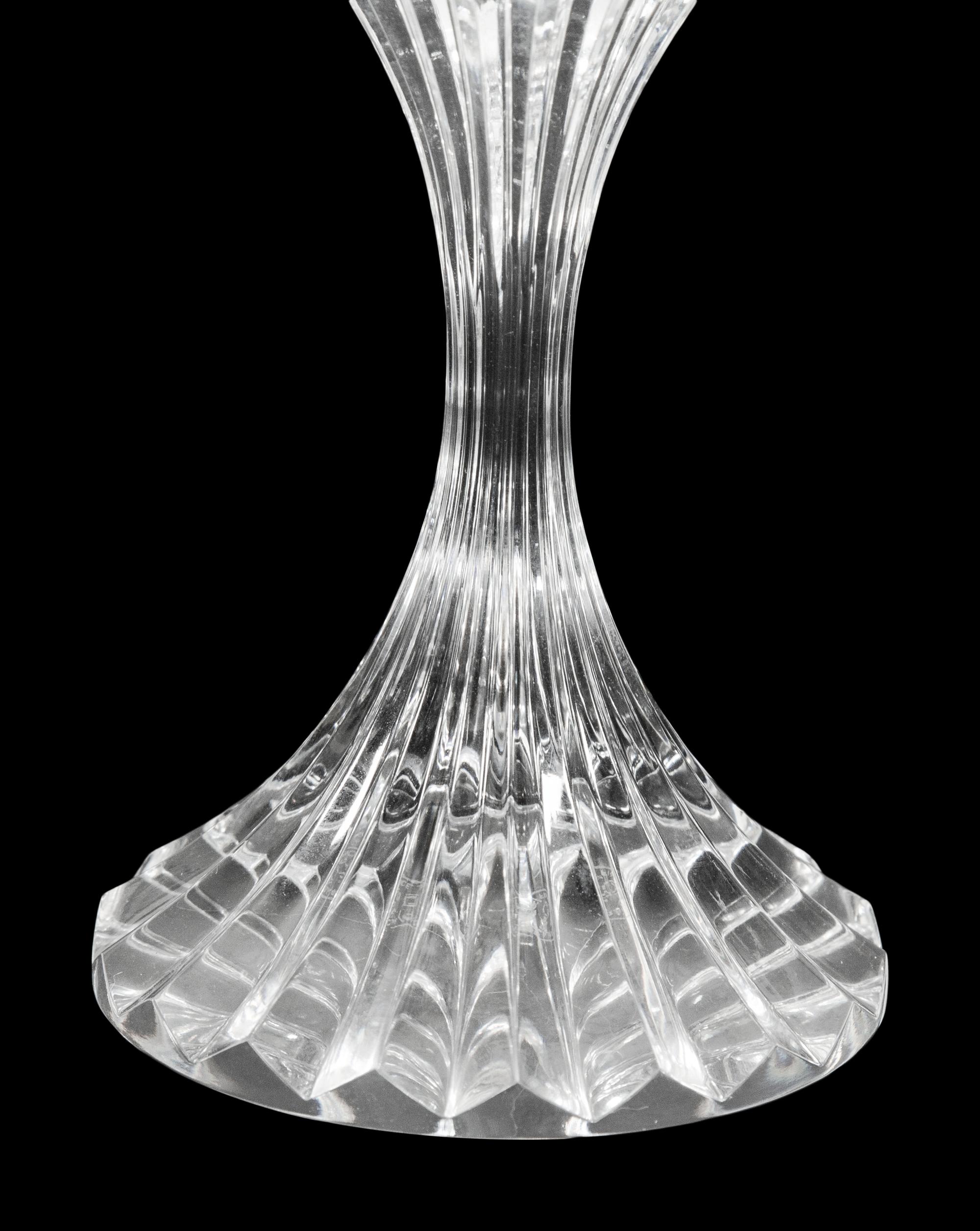A Set of Twelve Baccarat Massena Wine Glasses