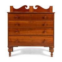 An American Cherrywood Chest of Drawers