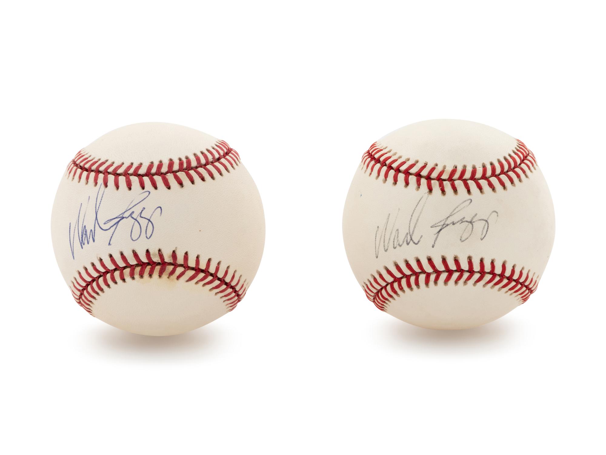 A Group of 20 Signed Hall of Fame Baseballs,