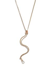 YELLOW GOLD, RUBY AND DIAMOND FOB CHAIN