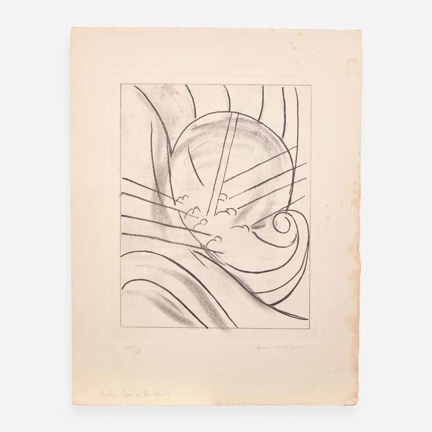 Henri Matisse (French, 1869-1954) Ulysses, Suite of 6 Etchings