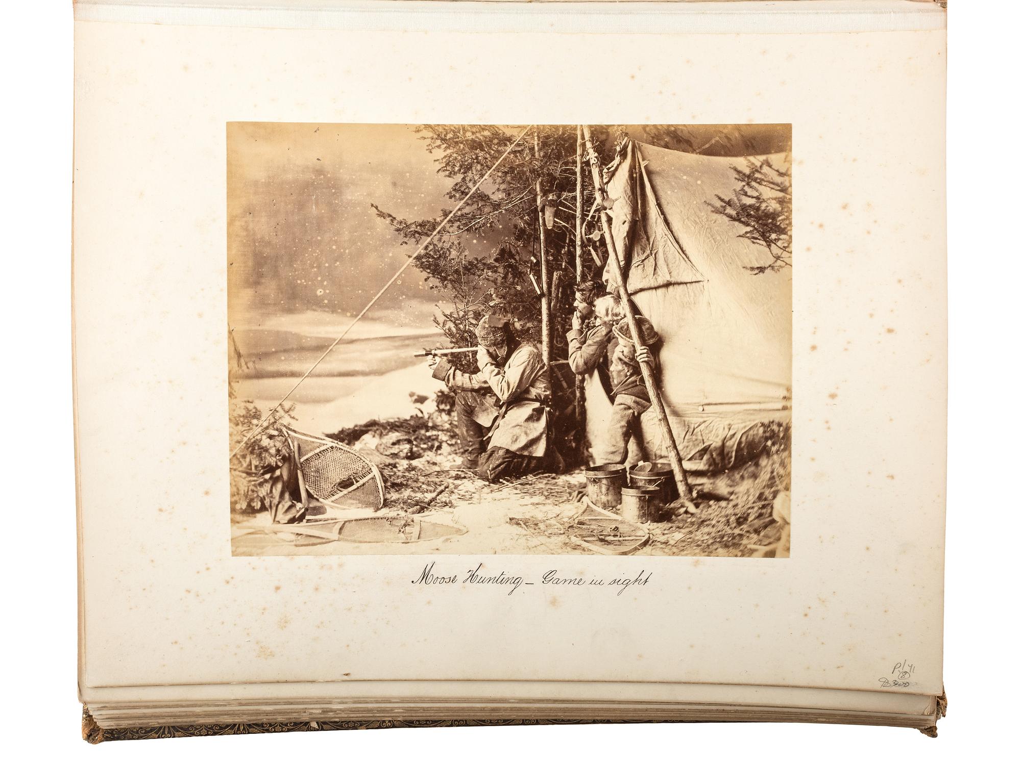 [EARLY PHOTOGRAPHY]. NOTMAN, William (1826-1891) & John A. FRASER (1838-1898), photographers. Canadian Scenery . Toronto: Notman & Fraser, [ca 1876?].