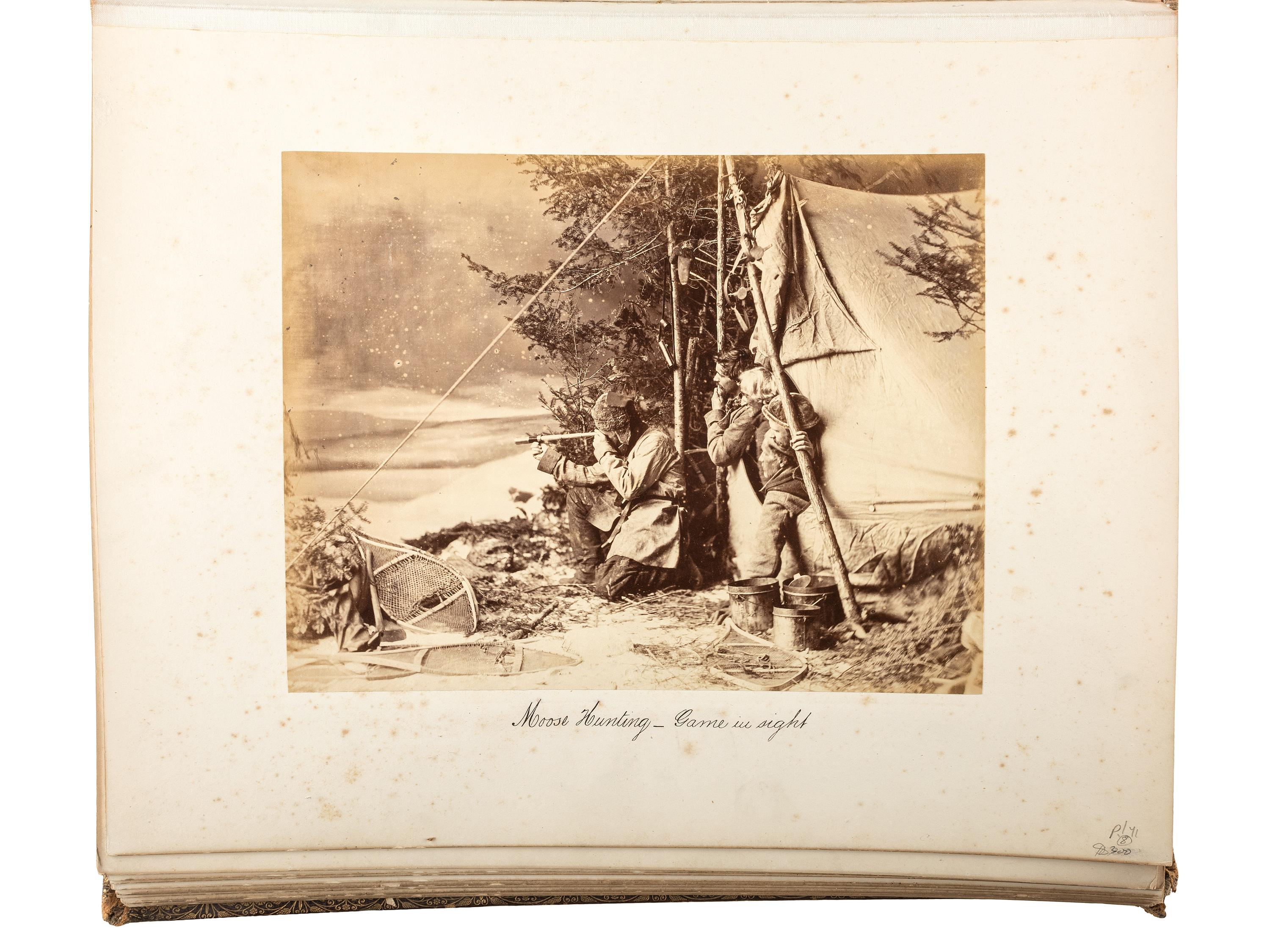 [EARLY PHOTOGRAPHY]. NOTMAN, William (1826-1891) & John A. FRASER (1838-1898), photographers. Canadian Scenery . Toronto: Notman & Fraser, [ca 1876?].