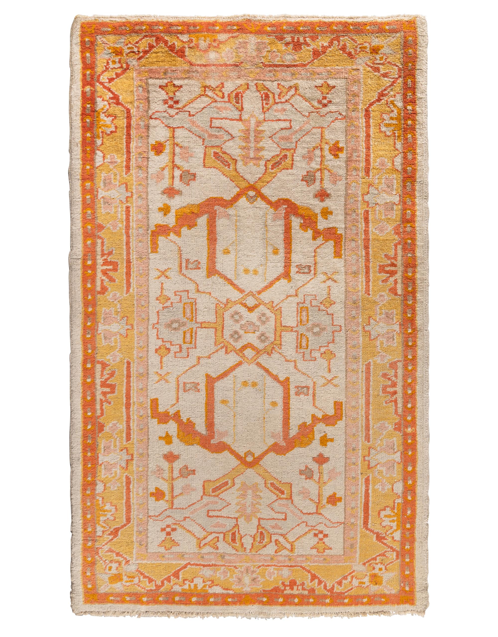 An Oushak Wool Rug