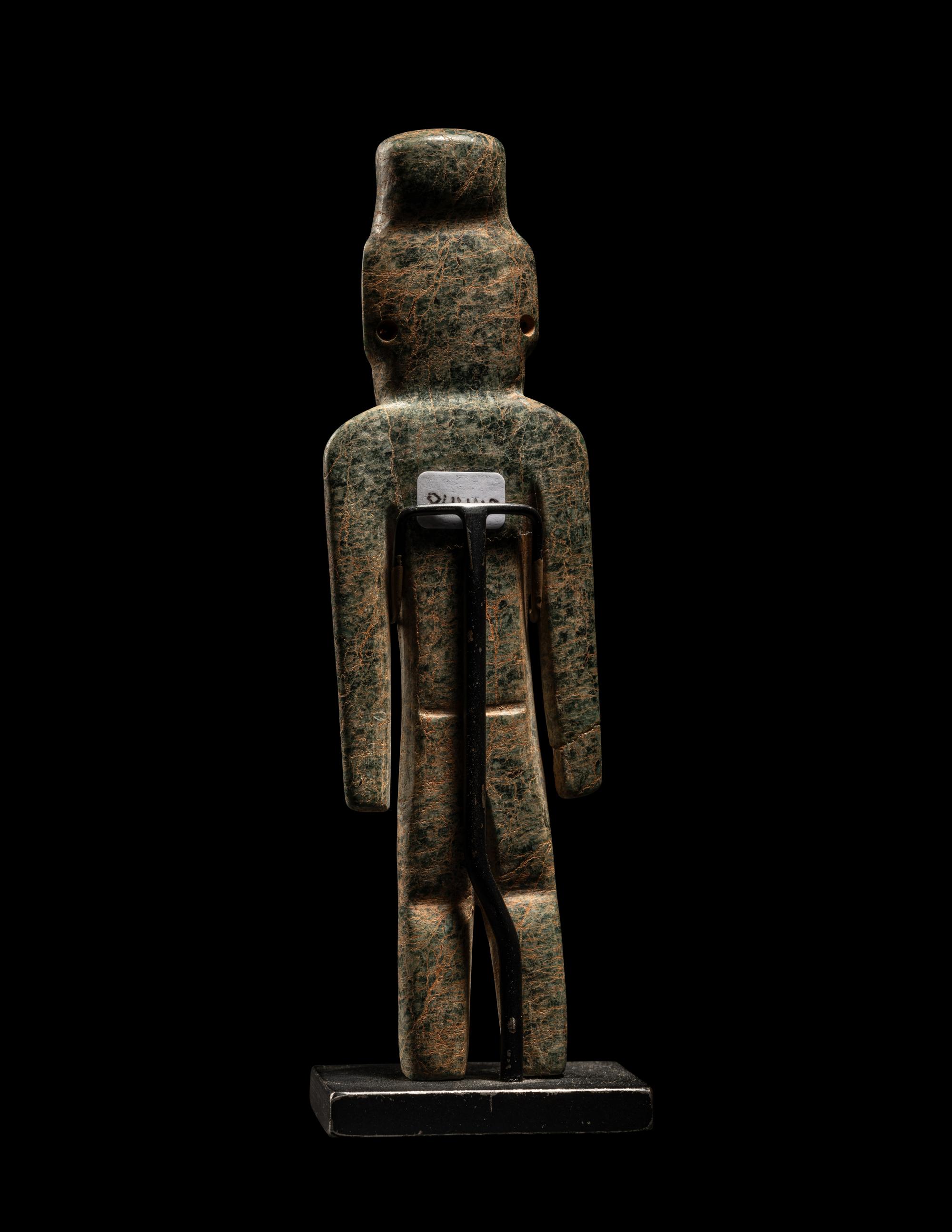 An Olmec Stone Standing Figure