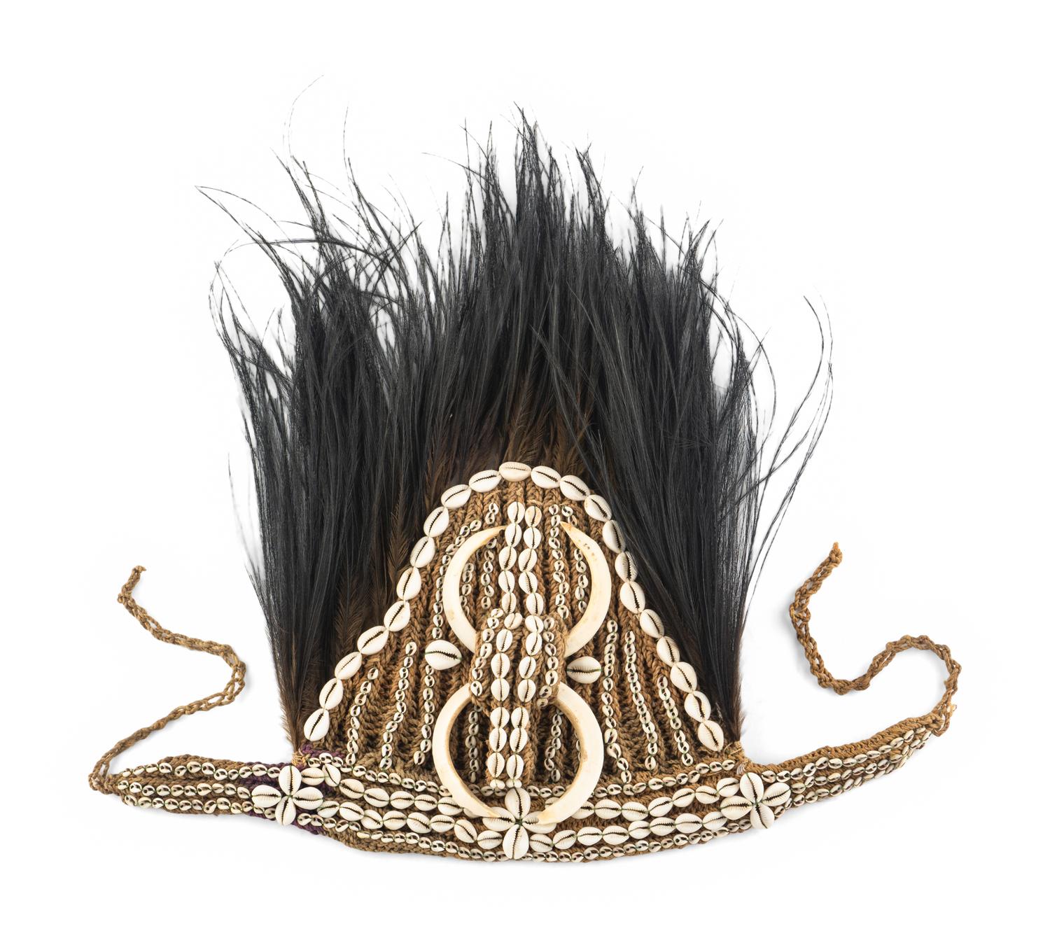 An Oceanic Dance Headdress