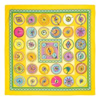 Three Hermès 70cm Cotton and Silk Scarves