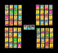 A Group of 67 1972-73 Topps Basketball Cards (Including Kareem Abdul-Jabbar, Wilt Chamberlain and Multiple Hall of Famers),