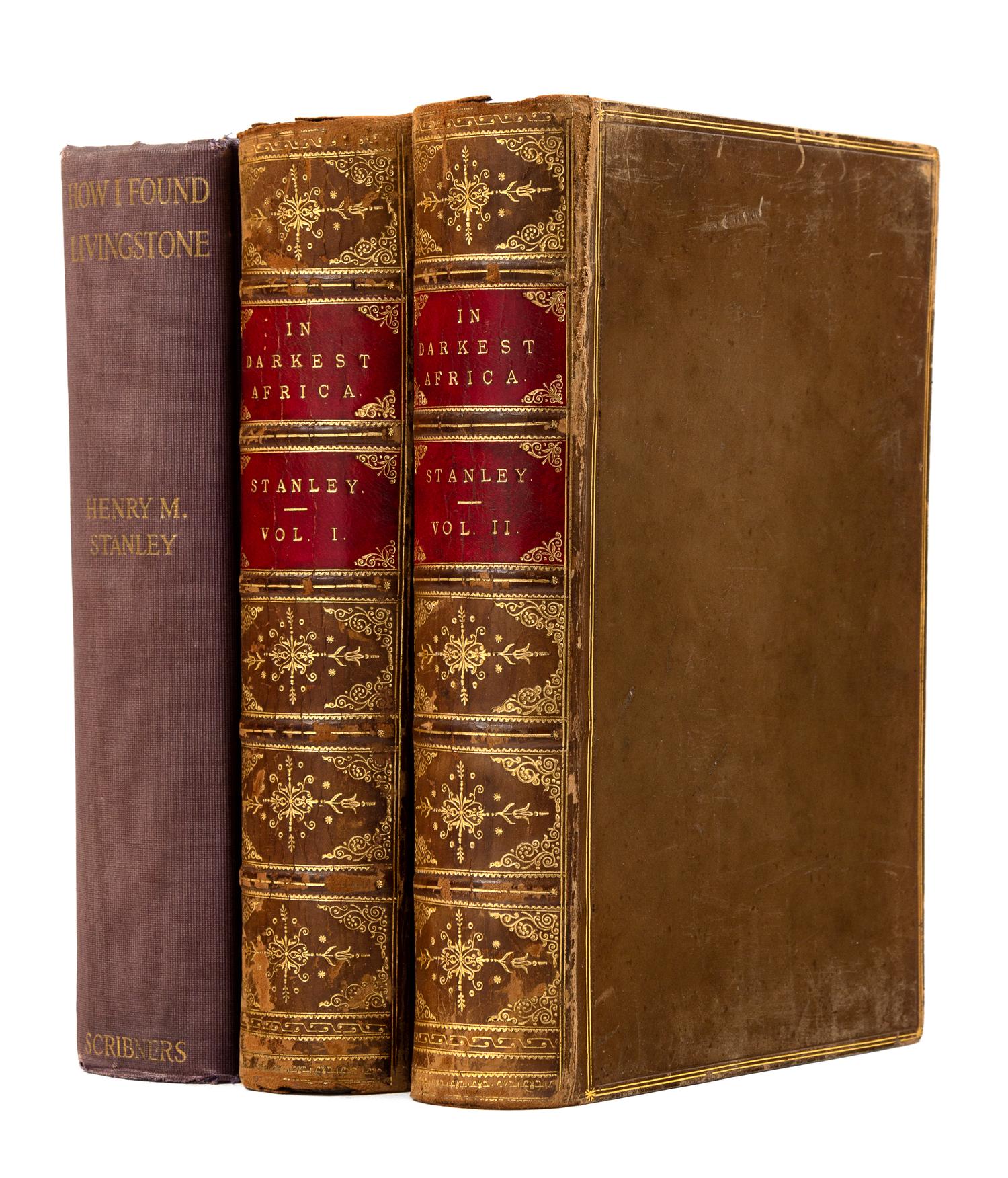 STANLEY, Henry Morton, Sir (1841-1904). In Darkest Africa. London: Sampson, Low, Marston, Searle and Rivington, 1890.