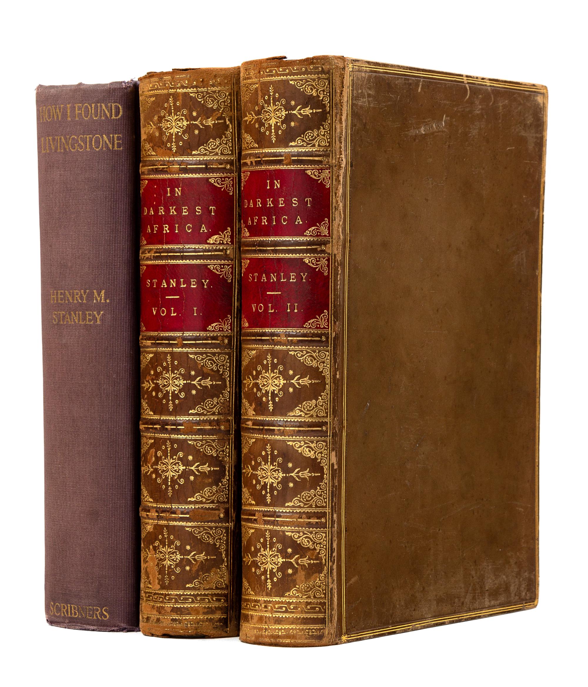 STANLEY, Henry Morton, Sir (1841-1904). In Darkest Africa. London: Sampson, Low, Marston, Searle and Rivington, 1890.