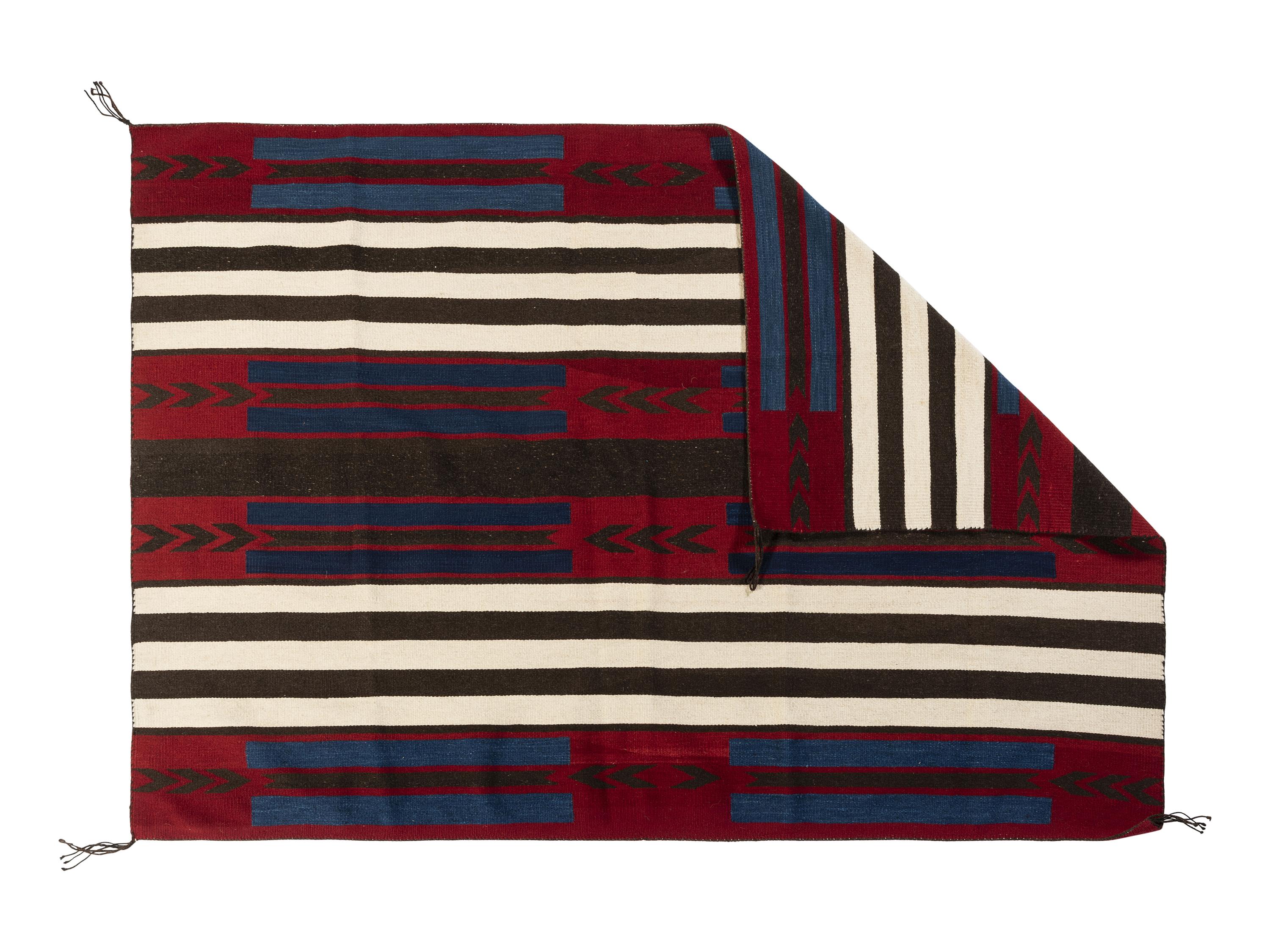 Navajo Third Phase Revival Chief's Blanket / Rug