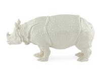 A Nymphenburg Porcelain Clara Rhinoceros