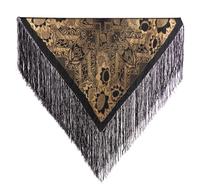Silk Lamé Shawl, 1920s
