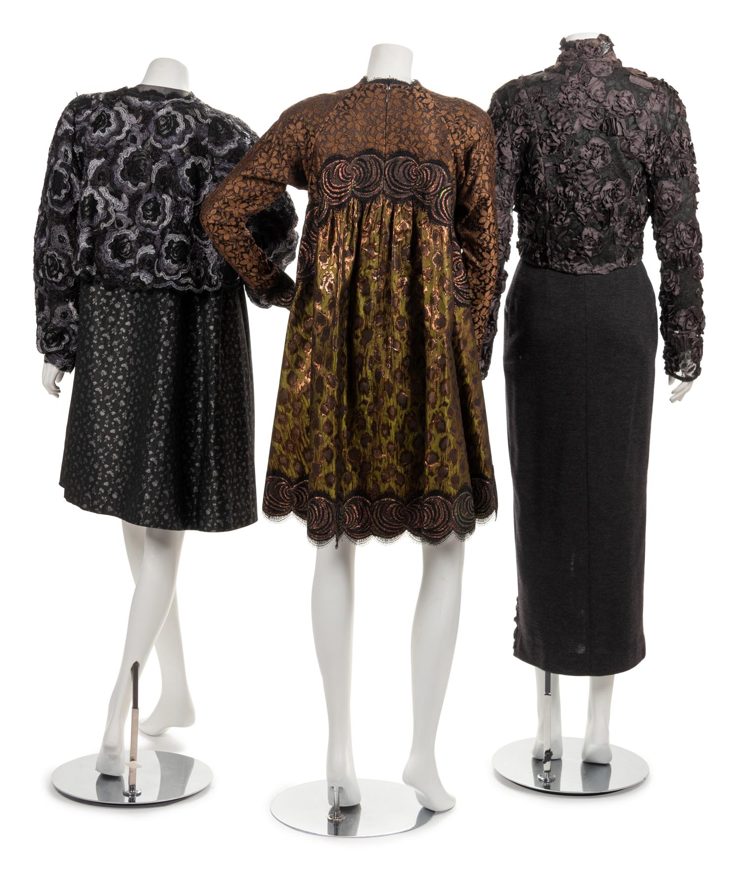 Three Geoffrey Beene Dresses, 1990s