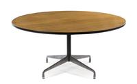 Charles and Ray Eames (American, 1907-1978; 1912-1988), HERMAN MILLER, c. 1965, Aluminum Group dining table