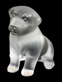 Two Lalique Glass Objects